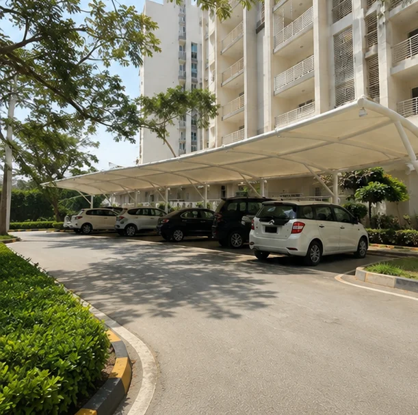 Cantilever Car Parking Structure